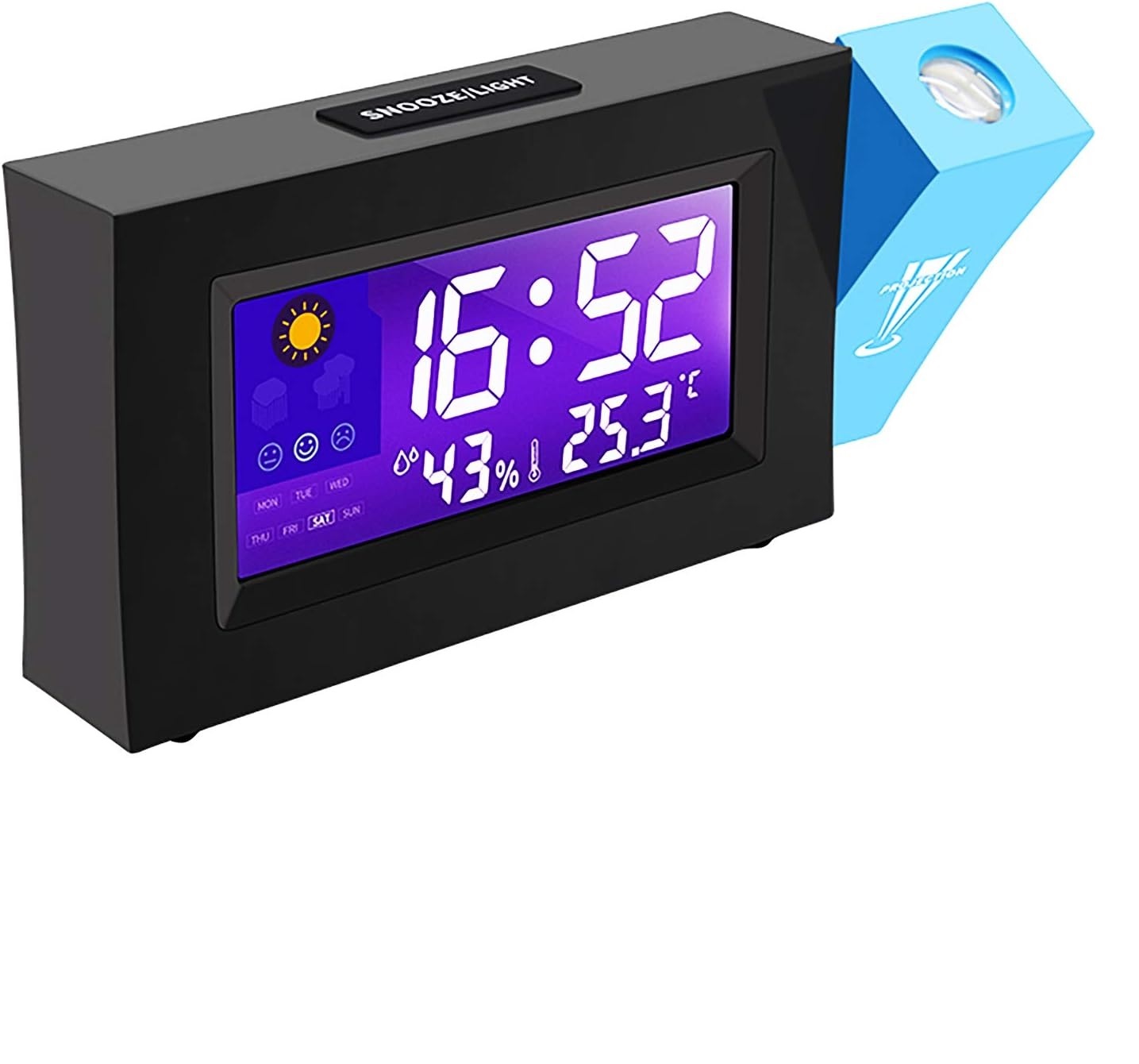 Miniatura 6 de Reloj Despertador Digital Proyector Hora